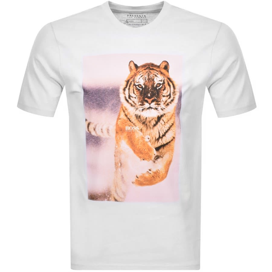 Alternative Image for ProductBOSS Tomio 4 T Shirt White1
